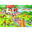 Picture of PUZZLE DAY AT THE ZOO 2X24 PIECES